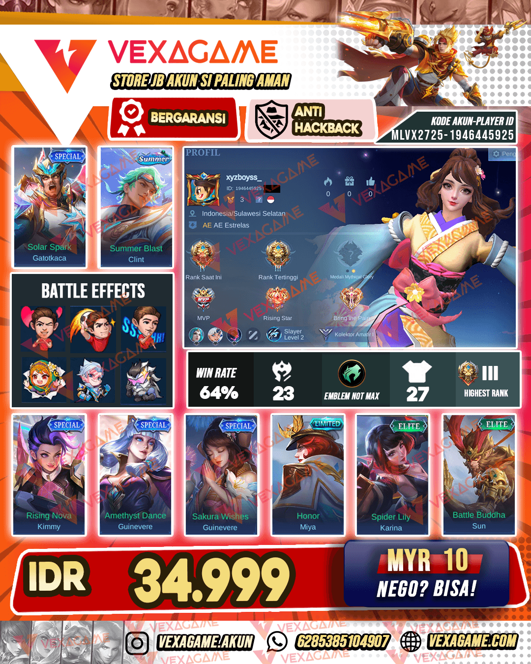 Akun Murah Meriah