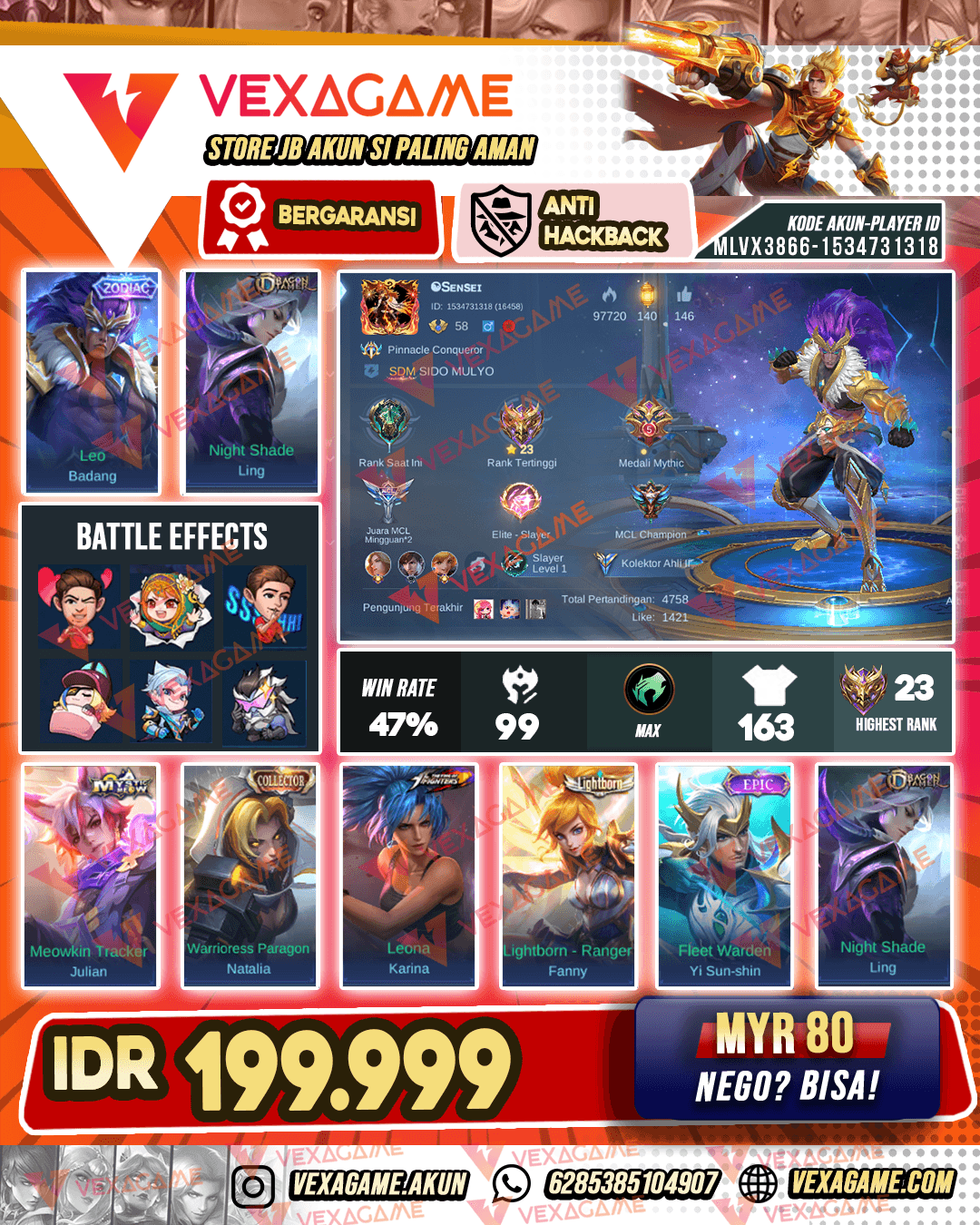 Badang Zodiac | LIng Dragon Tamer