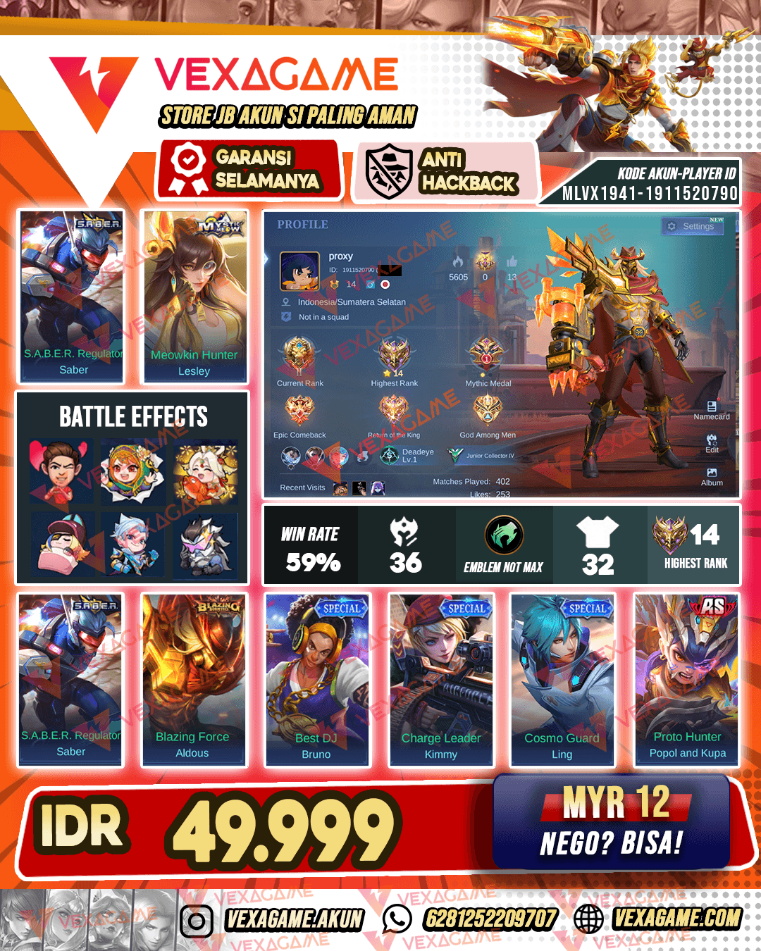 Akun Murah