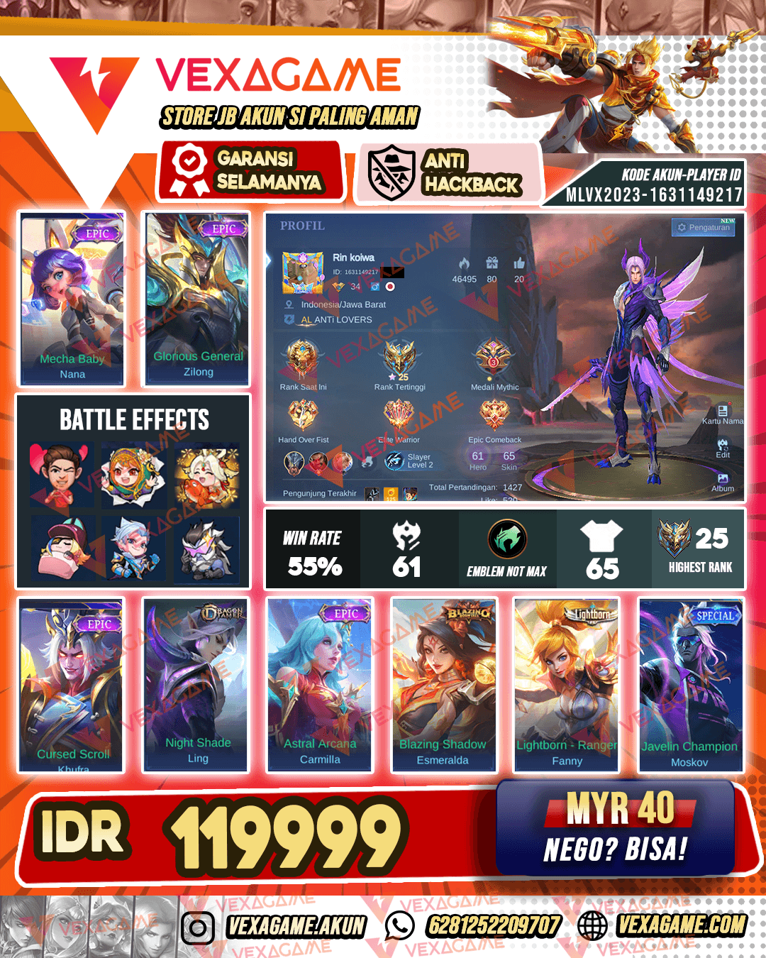 Akun Murah