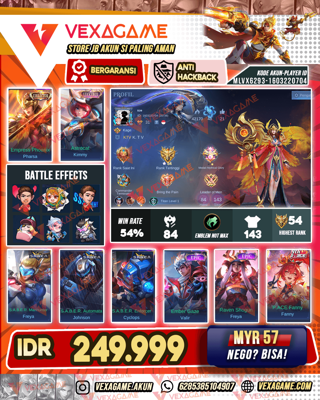 Pharsa Collector X Kimmy Luckybox