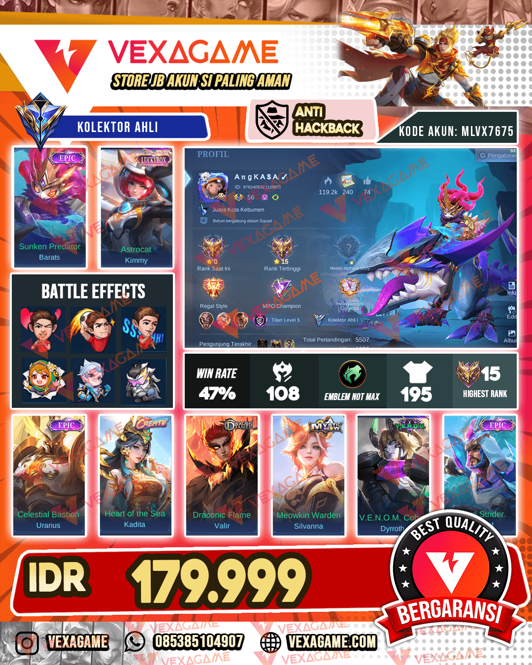 Barats Epic | Kimmy Luckybox