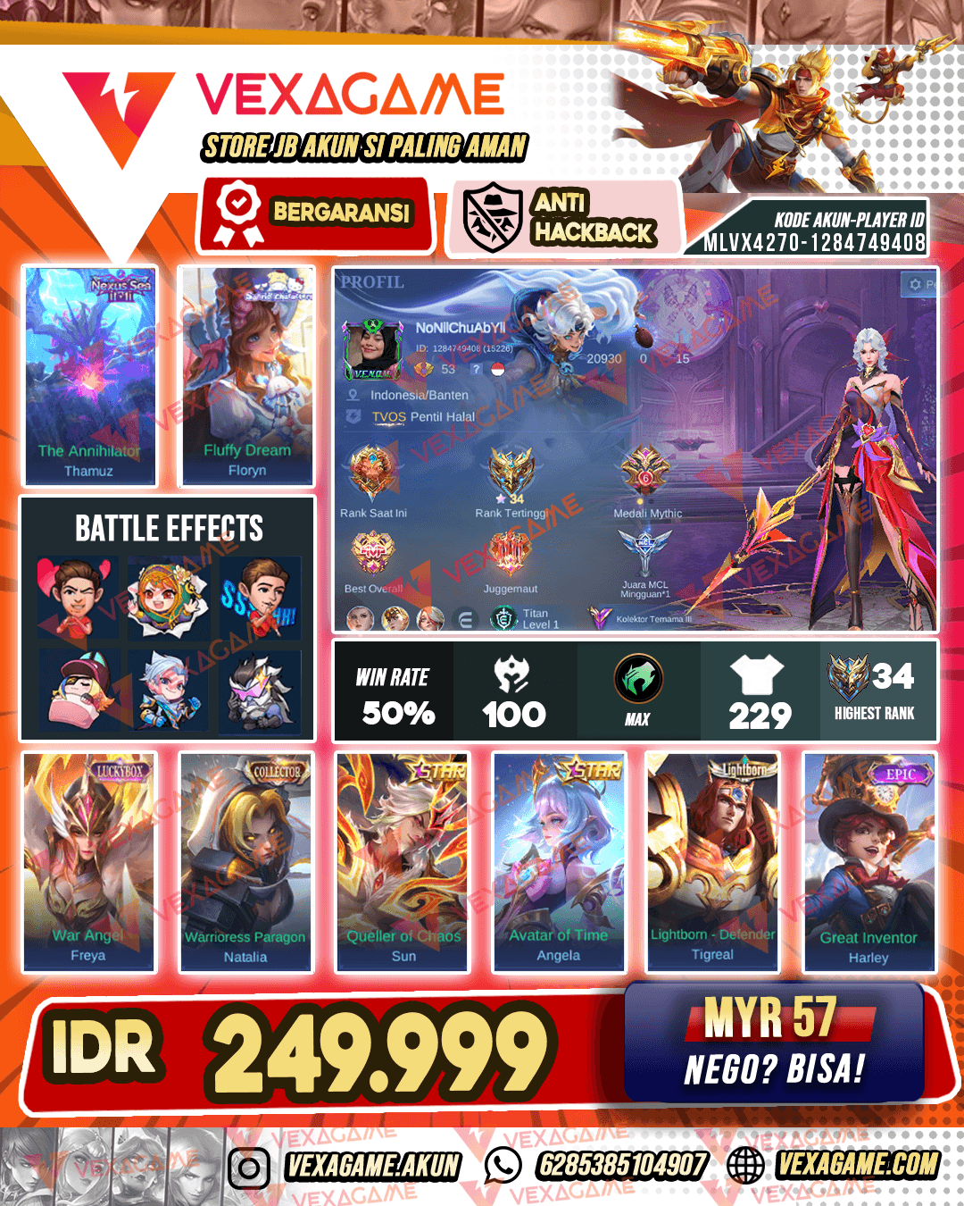 Thamuz 11.11 | Floryn Sanrio | Emblem MAX