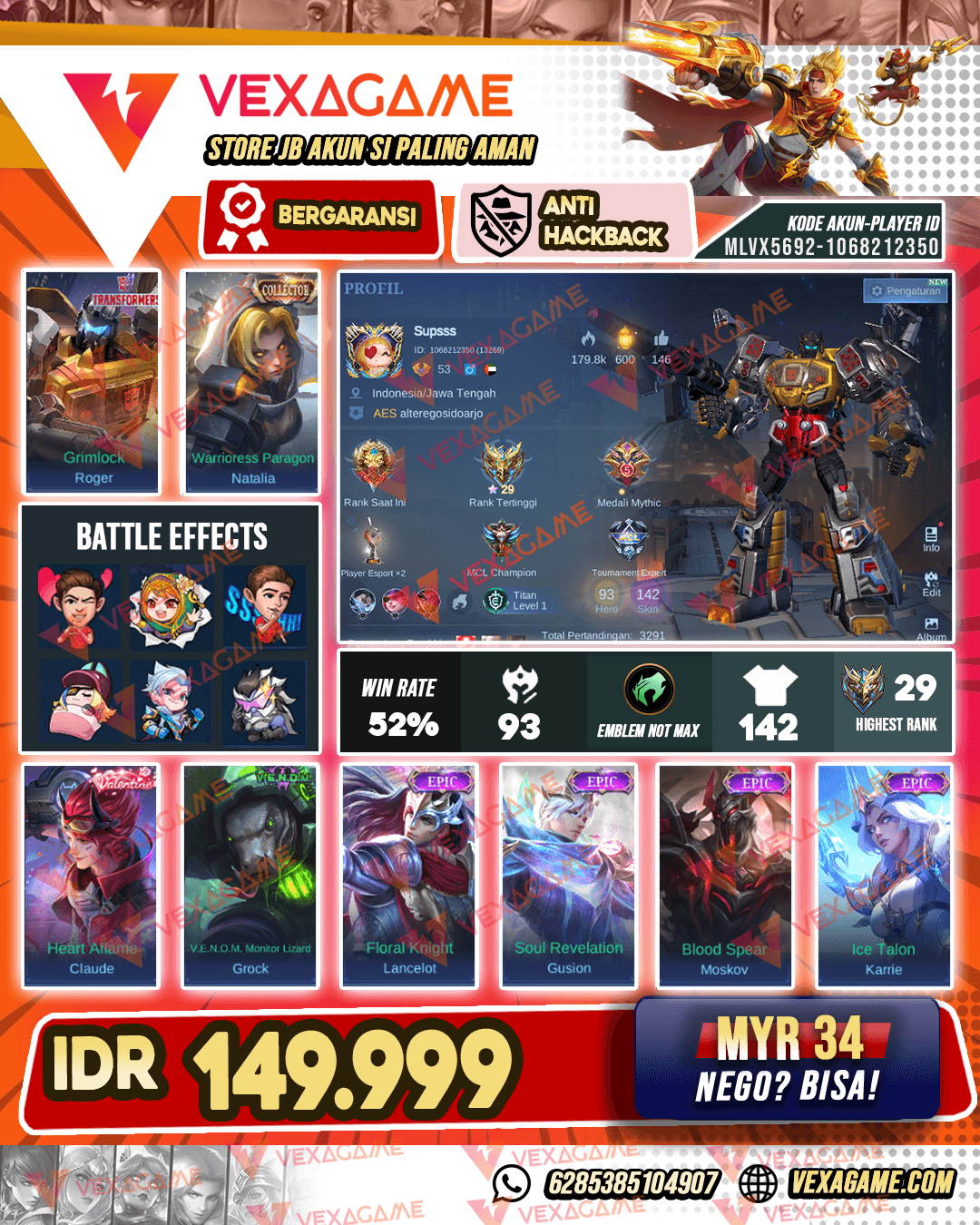 Roger Transformer | Claude Valentine