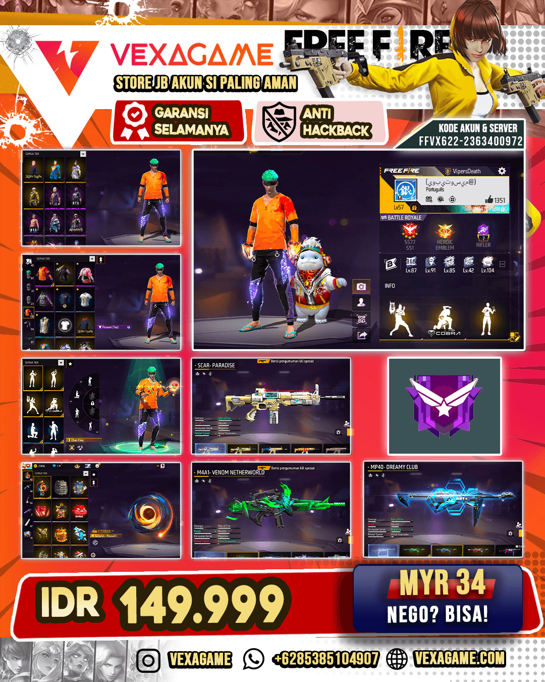 M4A1 VENOM NETHERWORLD | SCAR PARADISE | MP40 DREAMY CLUB | MP40 ETERNAL DIAMOND