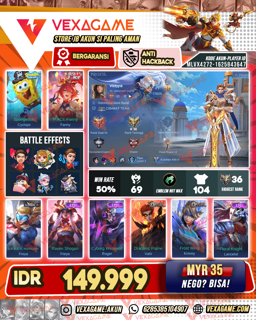 Cyclops Spongebob X Lancelot Epic