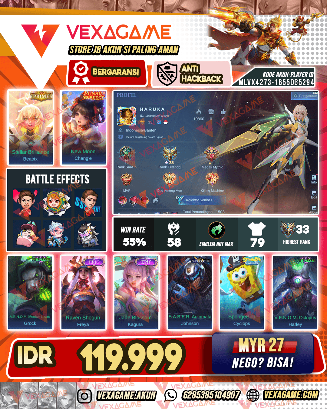 Beatrix Prime X Change Lunar Fest