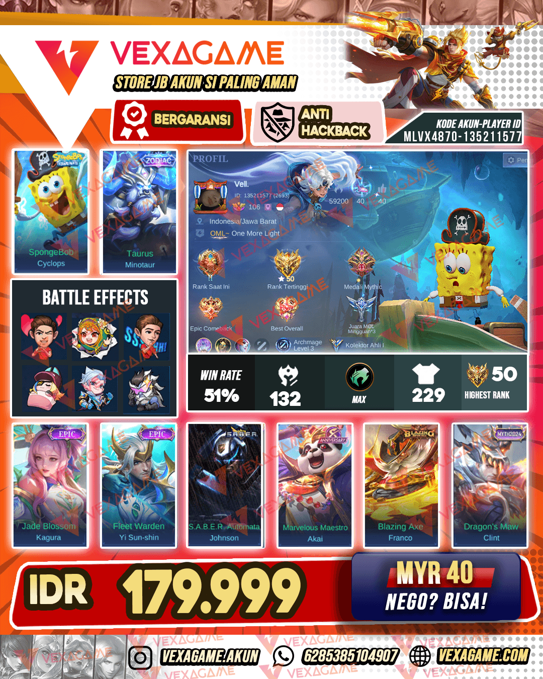 Cyclops Spongebob | Minotaur Zodiac | Emblem MAX & Hero MAX