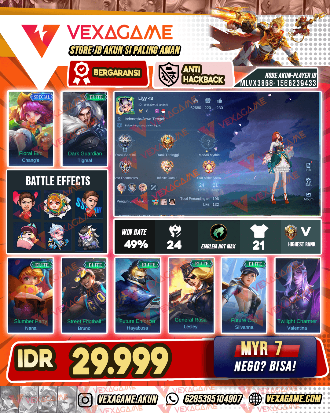 Akun Murah Hemat di Kantong