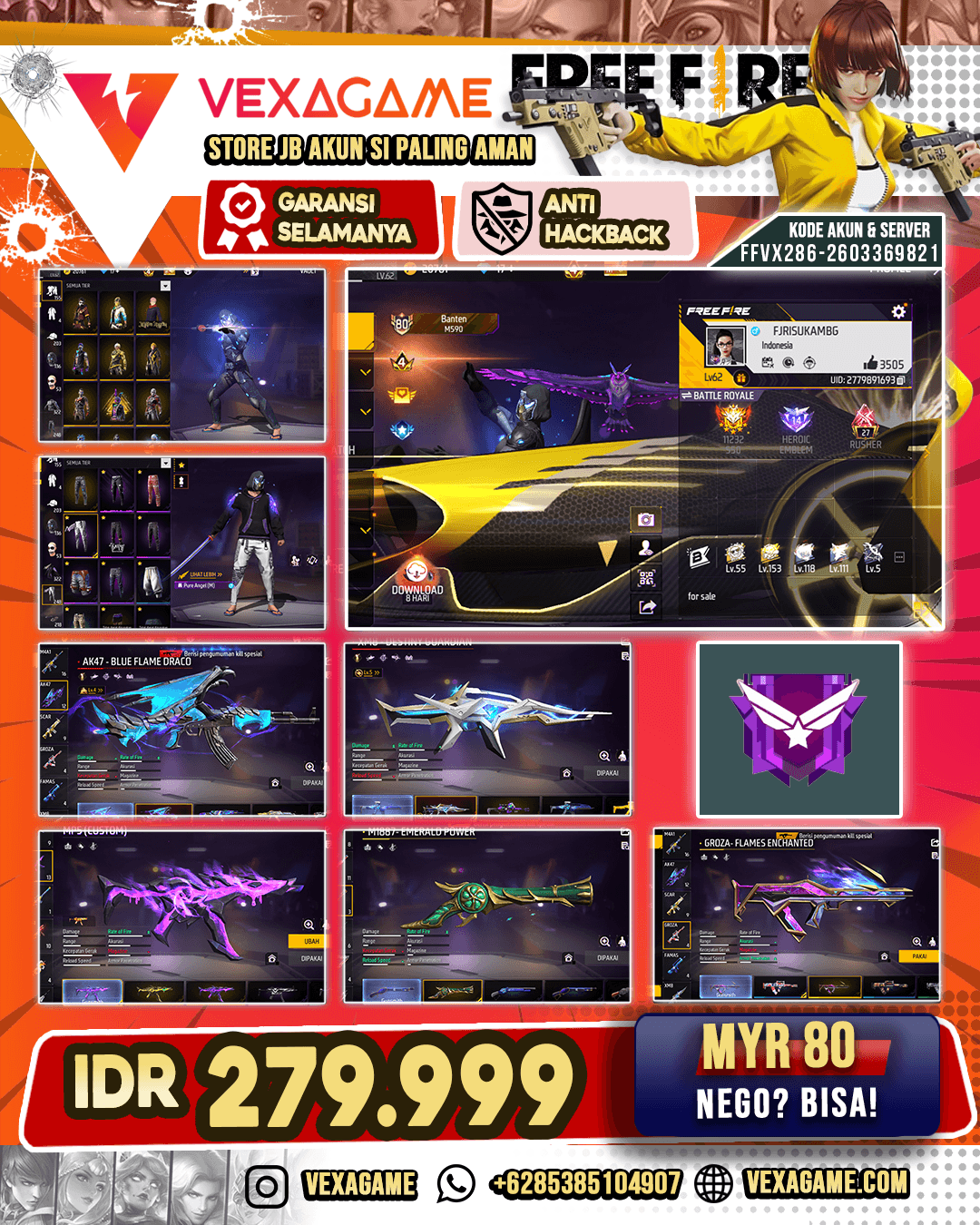 3 EVO | Angel ON | Animasi Lobby ON | Vaultt 322