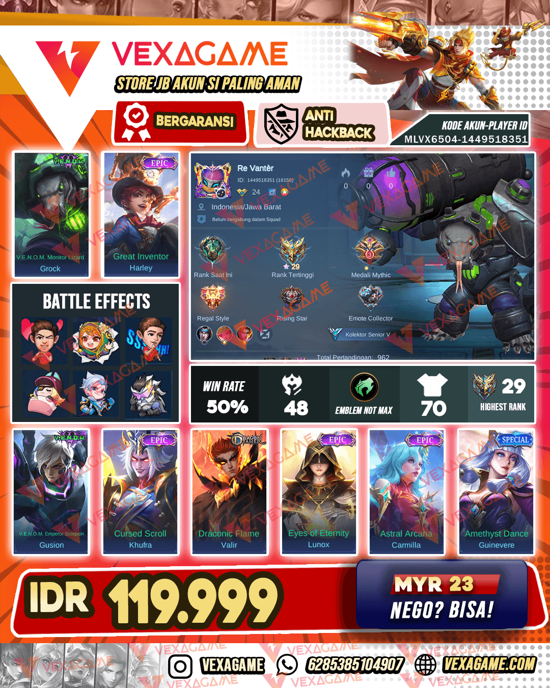 Grock Venom | Harley Epic
