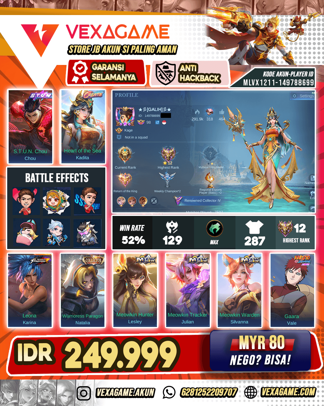 Kadita Create | Hero + EMblem MAX