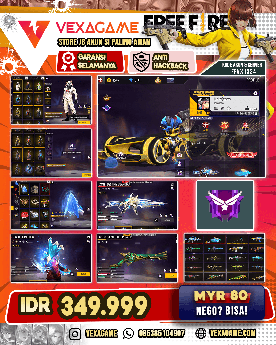 2 EVO (XM8 LVL-6) & (DRACHEN FIST-MAX) | SG TEROMPET | VAULT 300++