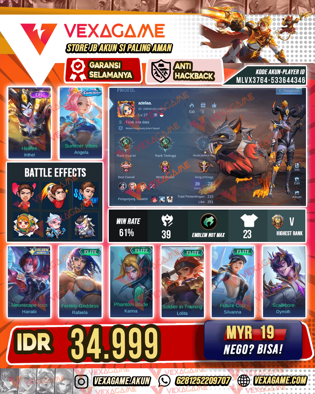 Akun Murah