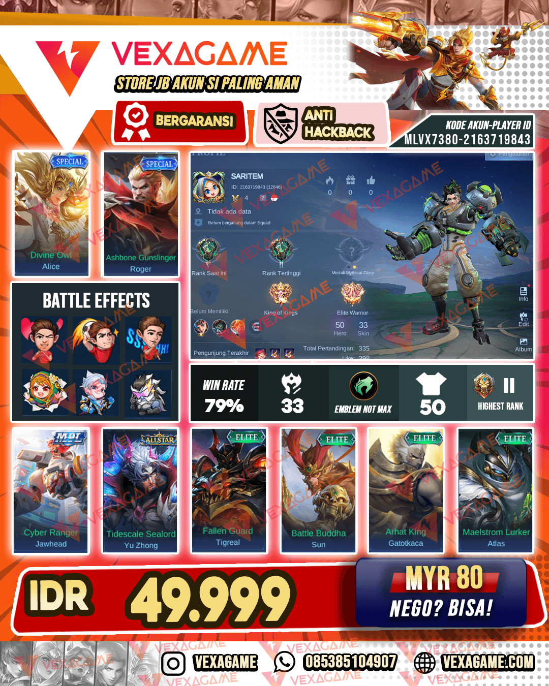 Akun Murah