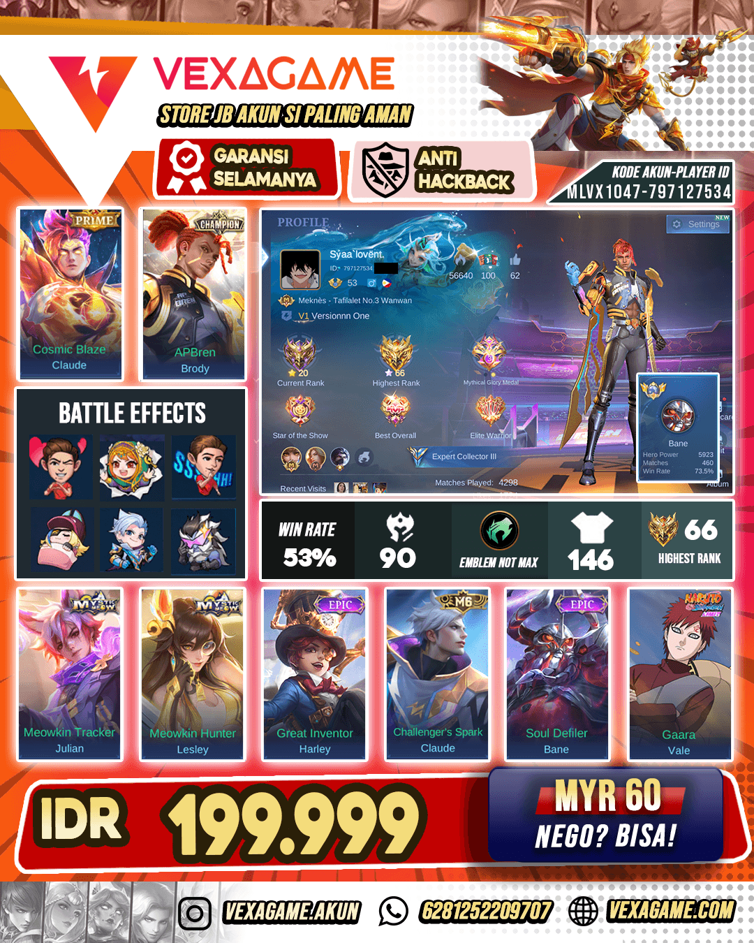 Brody Champion | EX Global Bane