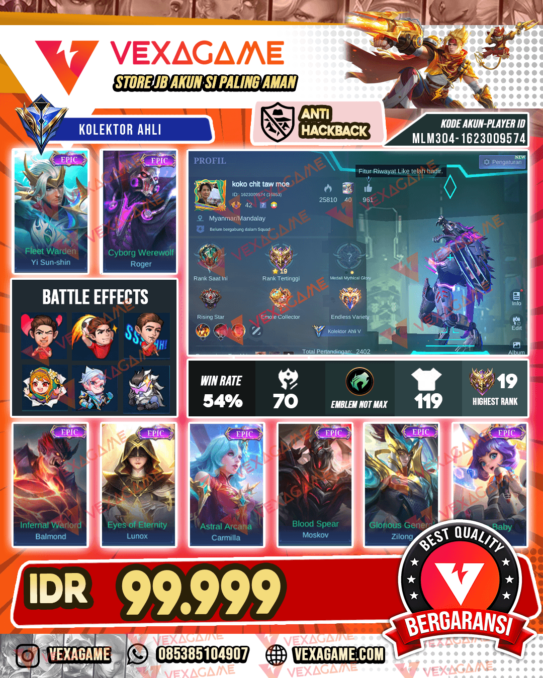 Roger Epic | YSS Epic