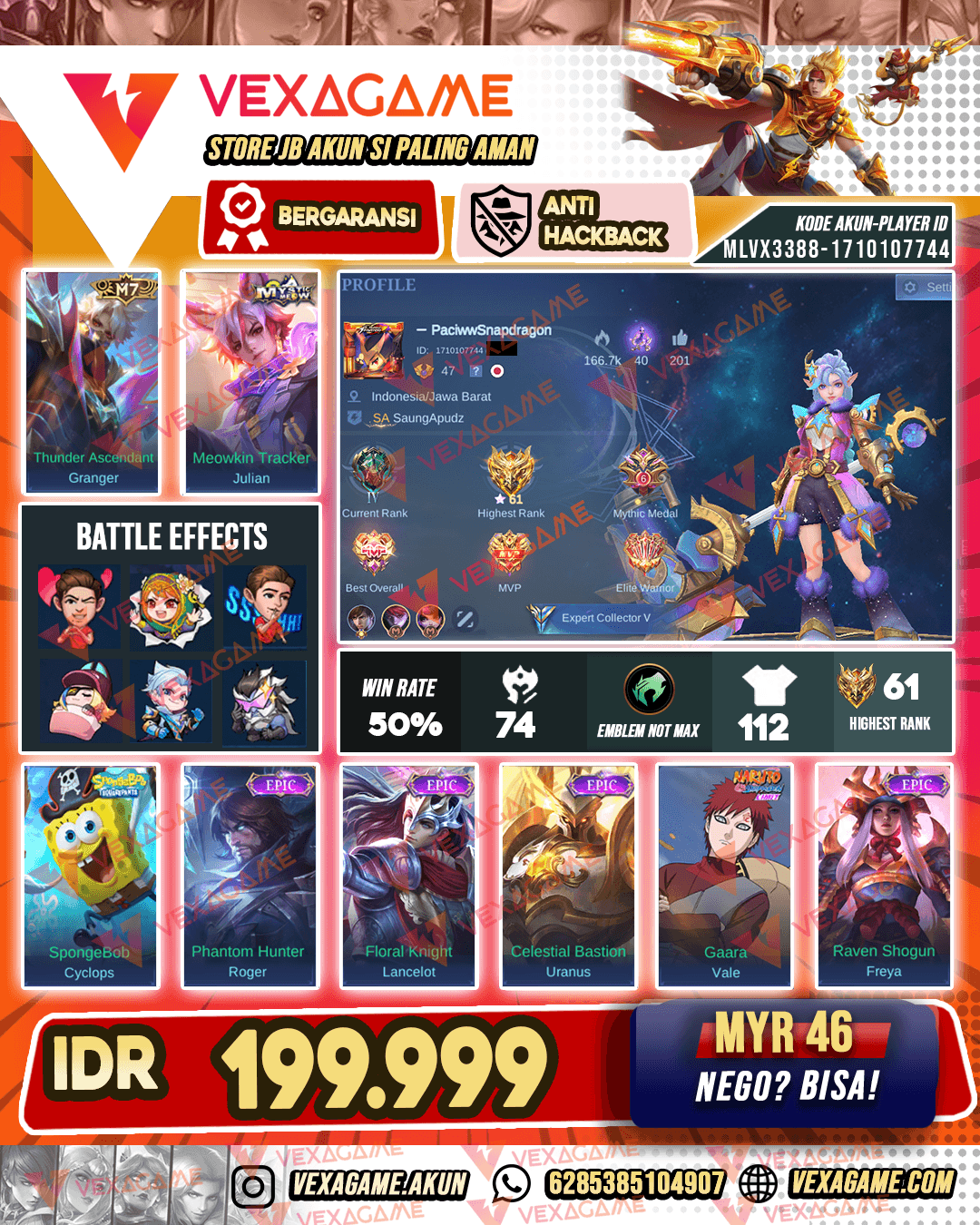 Granger M7 X Julian Miaw | Ex Glory