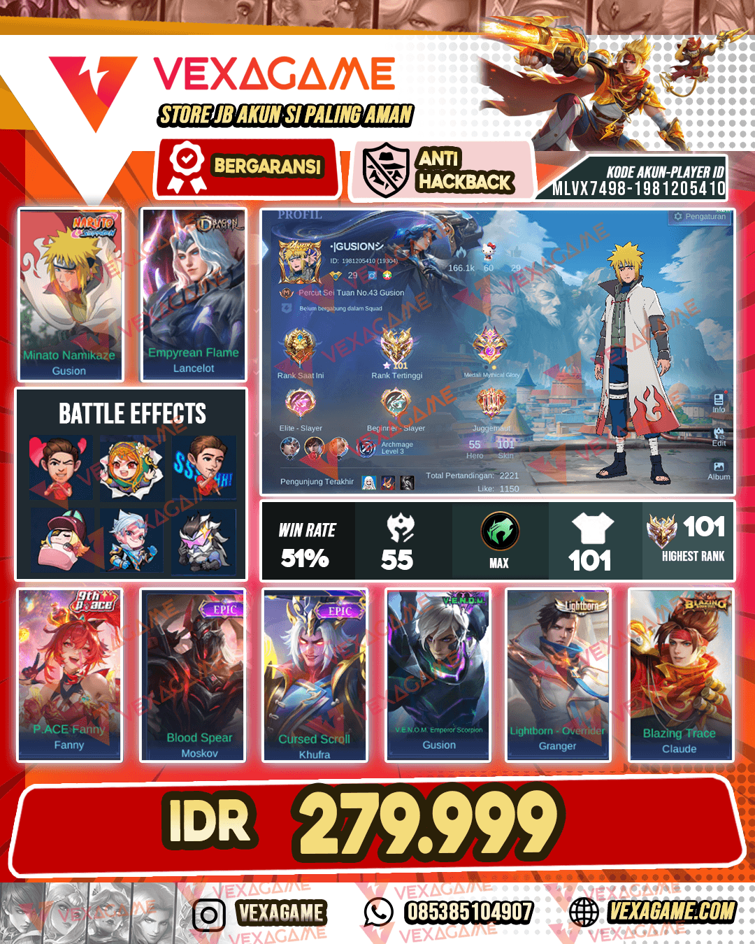 Gusion Minato | Ex Immortal
