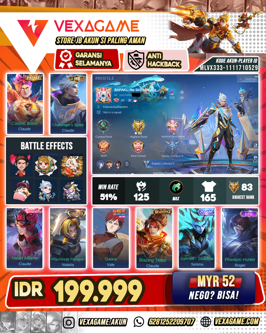 Claude Prime Murah