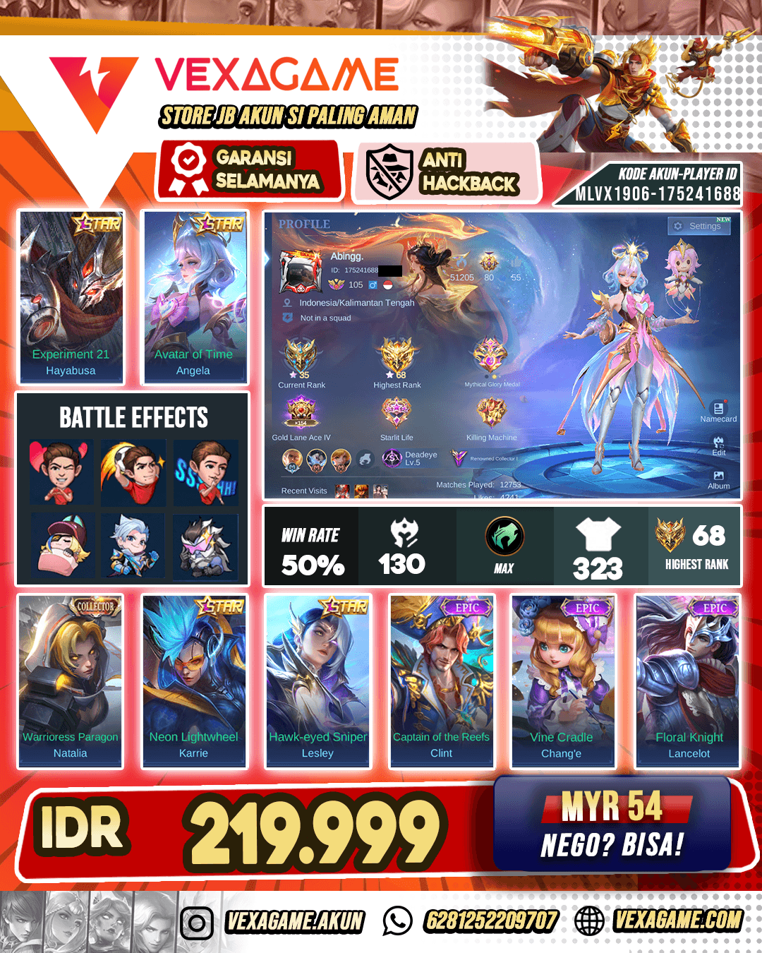 Hayabusa STAR X Angela STAR