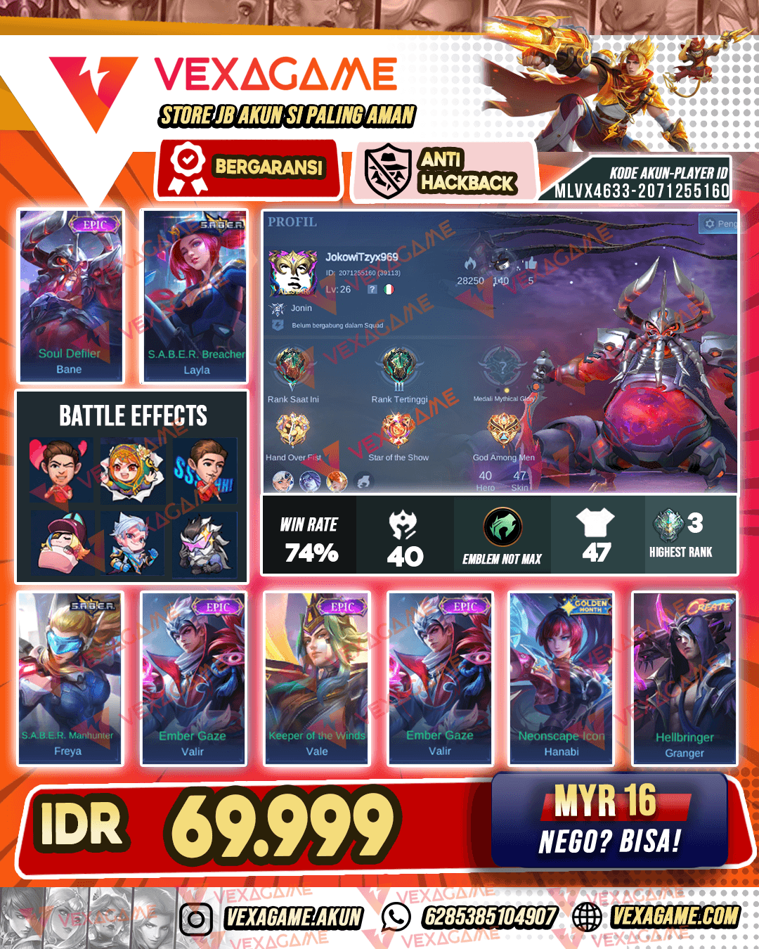 Akun Murah Budget Pelajar