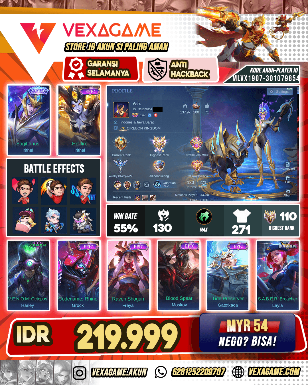 Irithel Zodiac X Irithel Epic | Ex Immo