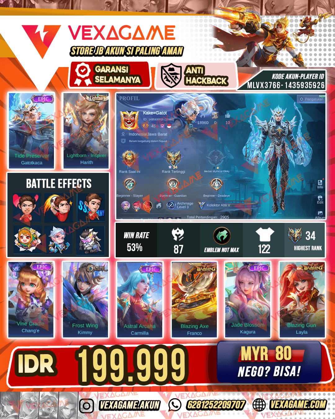 Gatotkaca Epic | Harith Lightborn