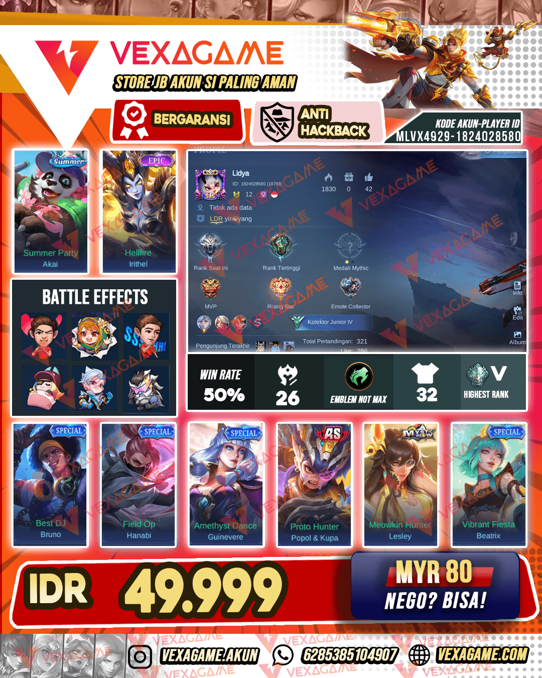 Akun Limpul Murmer