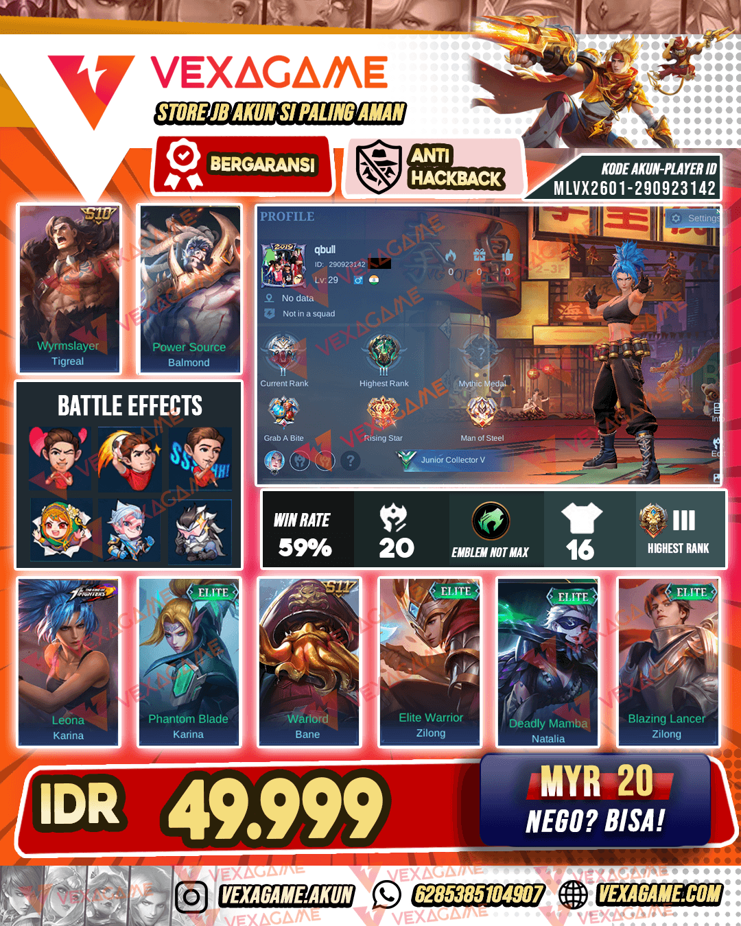 Akun Murah
