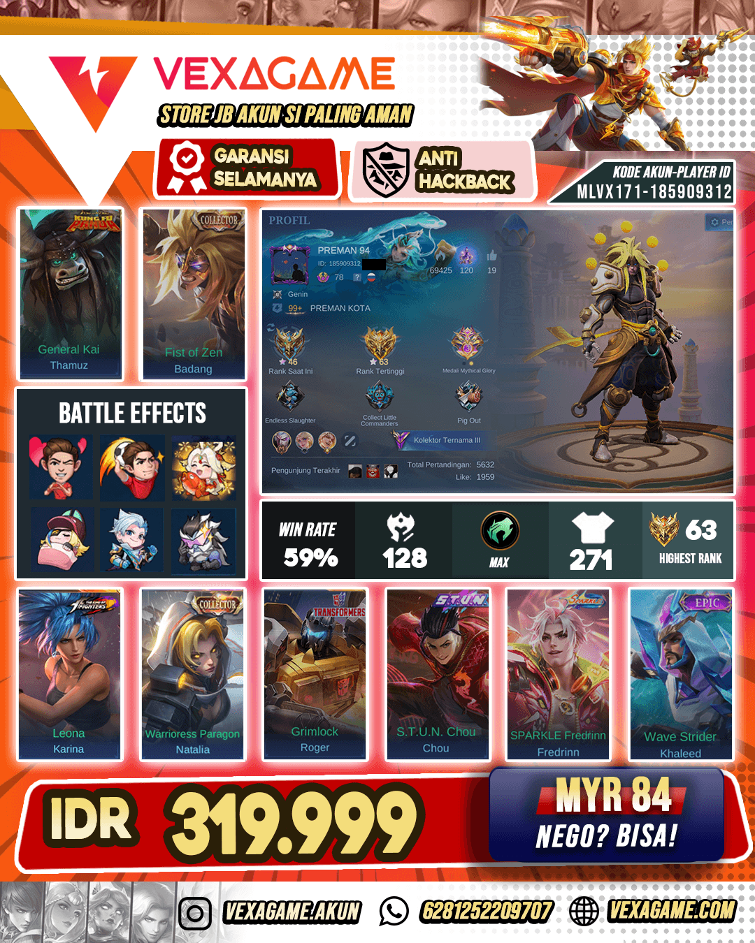 Badang Collector X Chou Stun