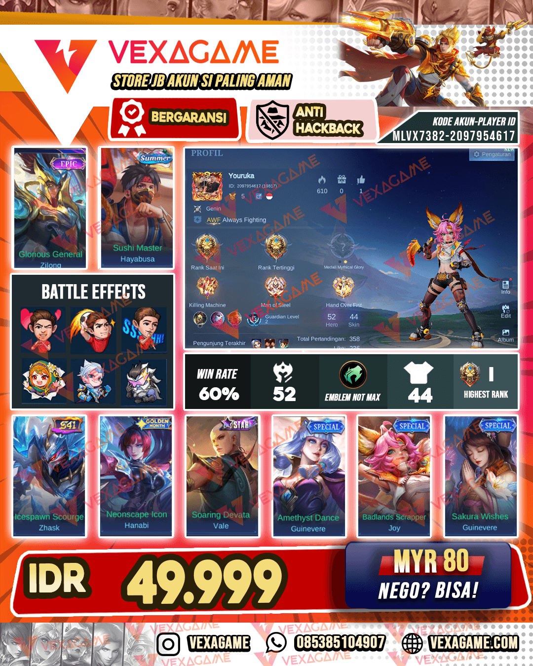 Akun Murah