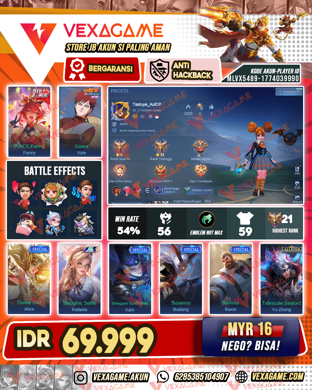 Akun Murah