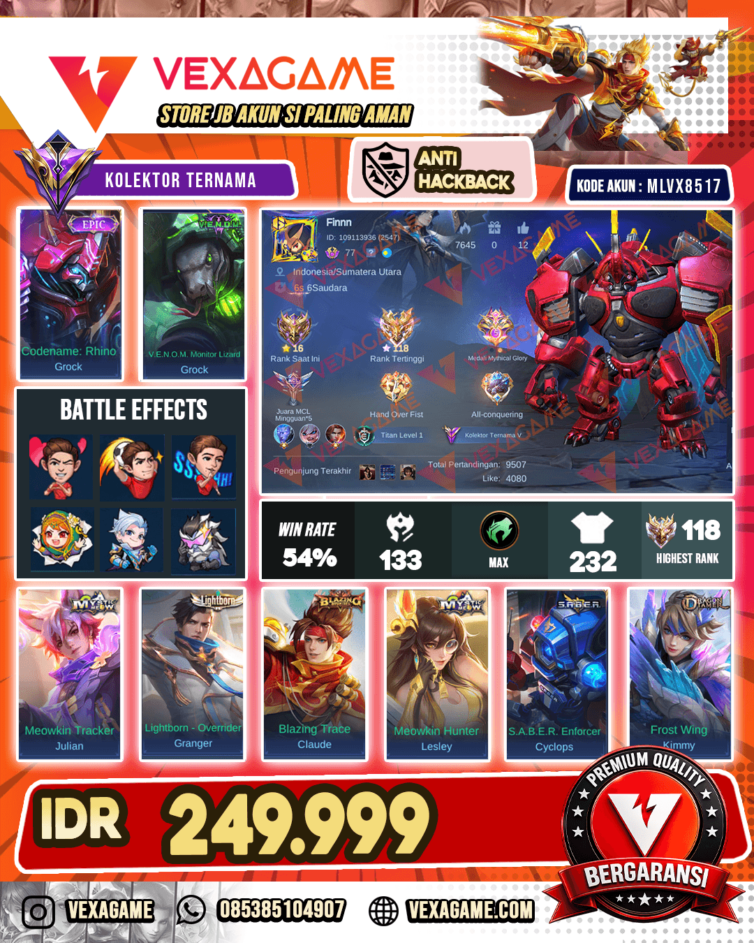 Grock Epic | Grock Venom Ex Immo