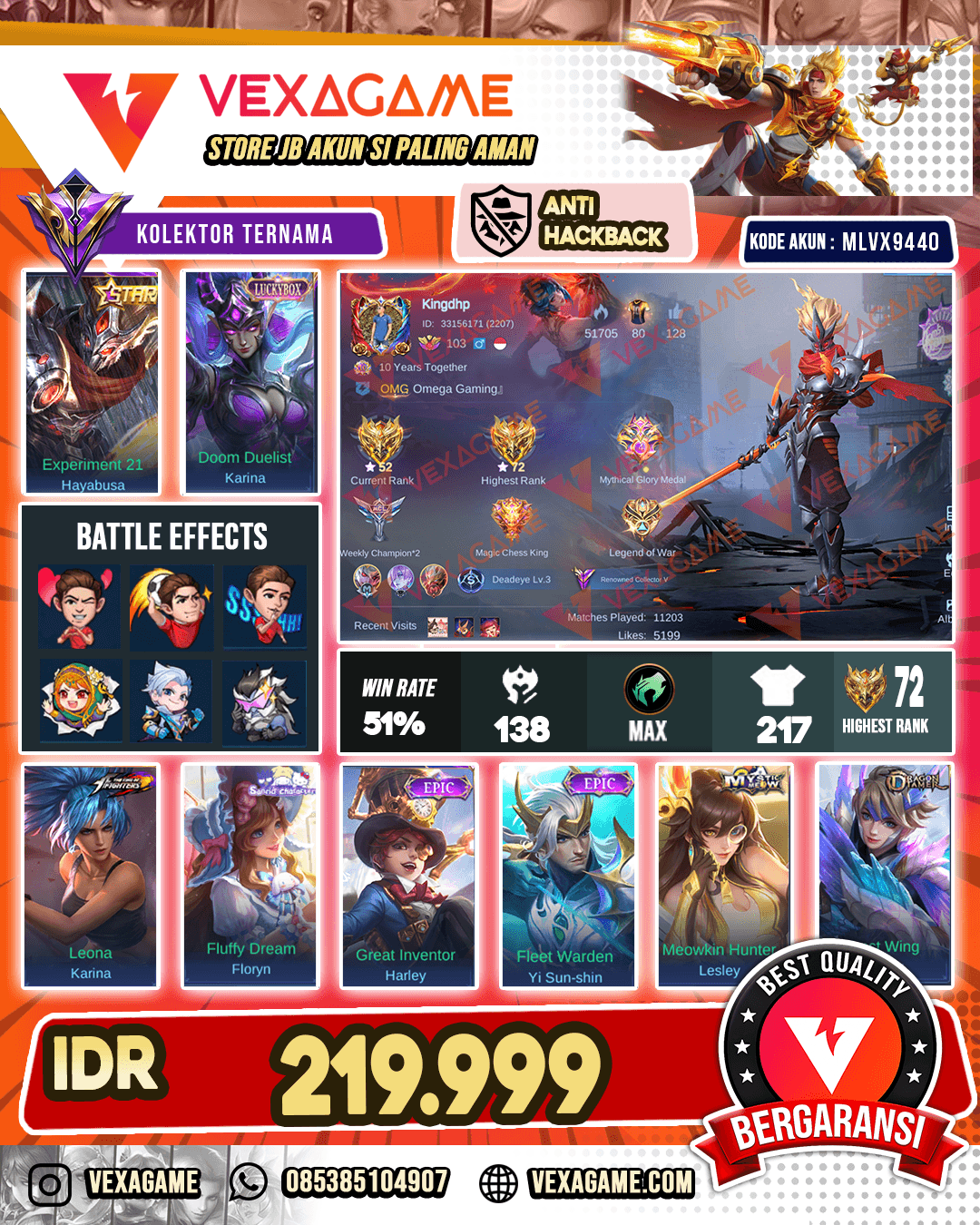 Hayabusa Annual Star | Karina Luckybox