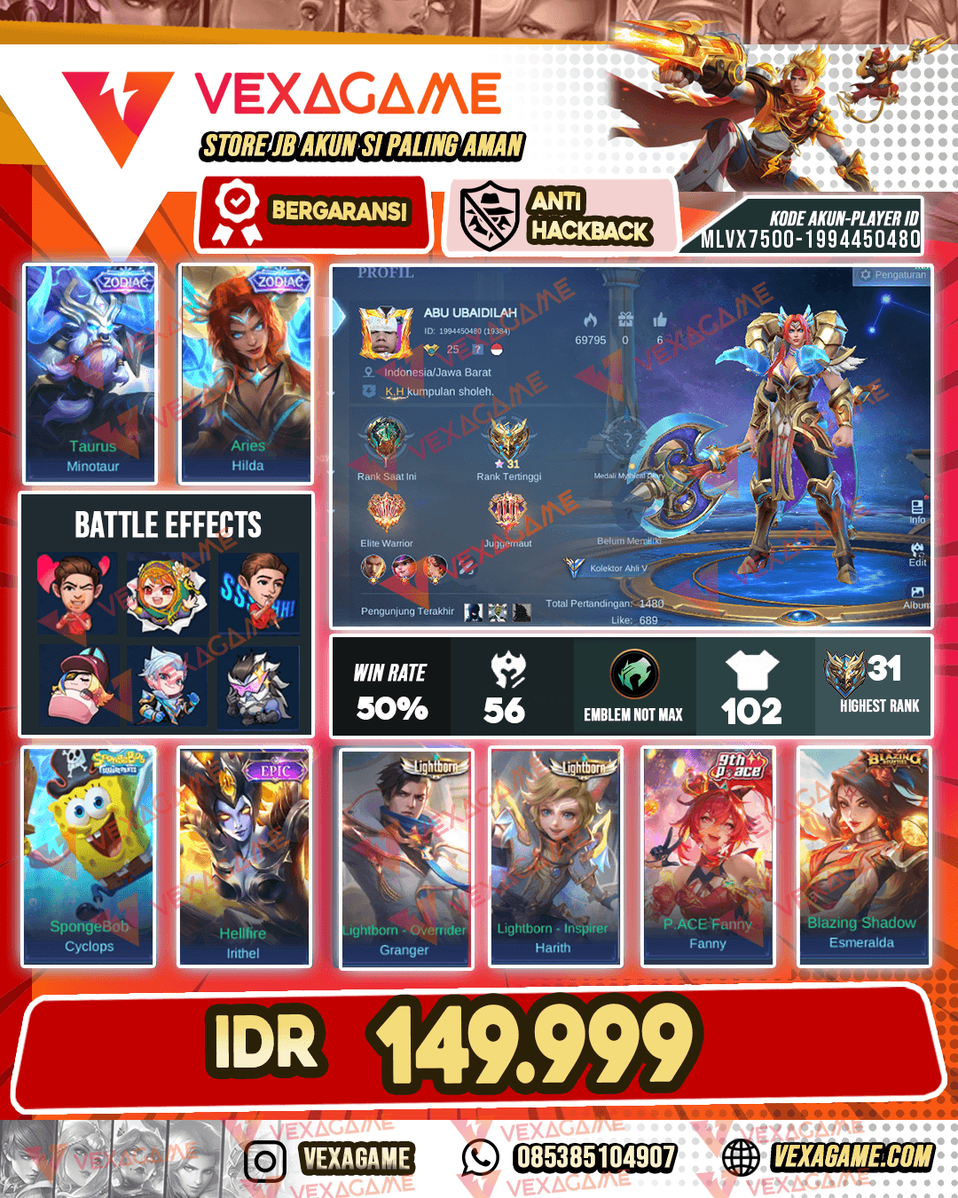 Hilda Zodiac X Minotaur Zodiac