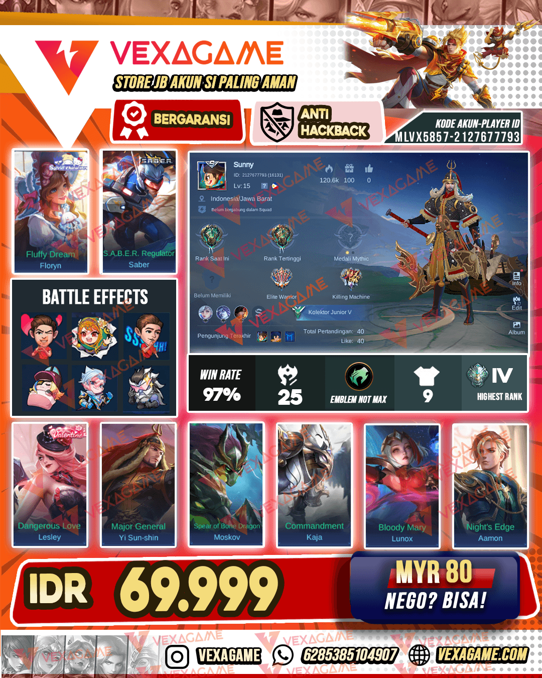 Akun Murah