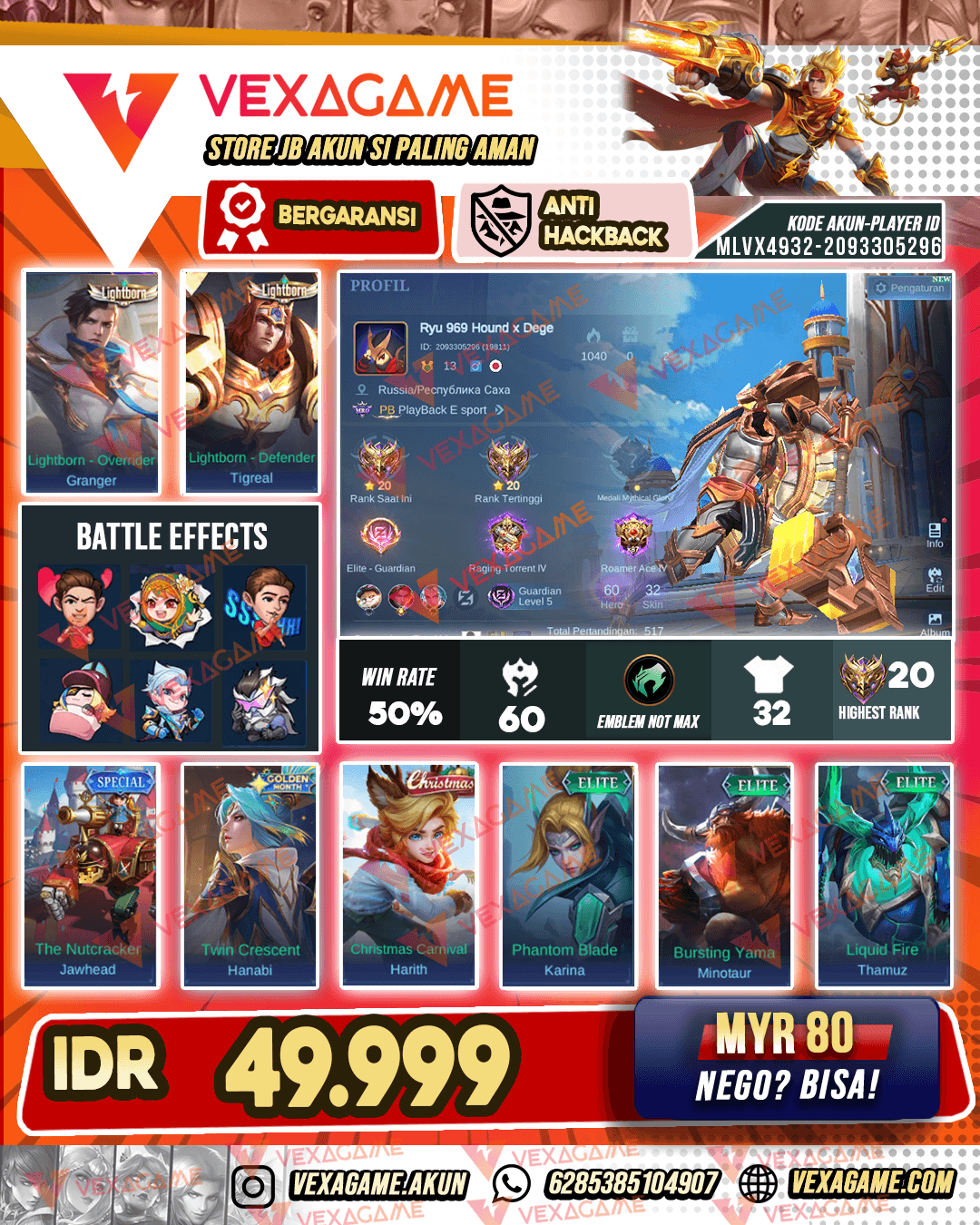 Akun Murah