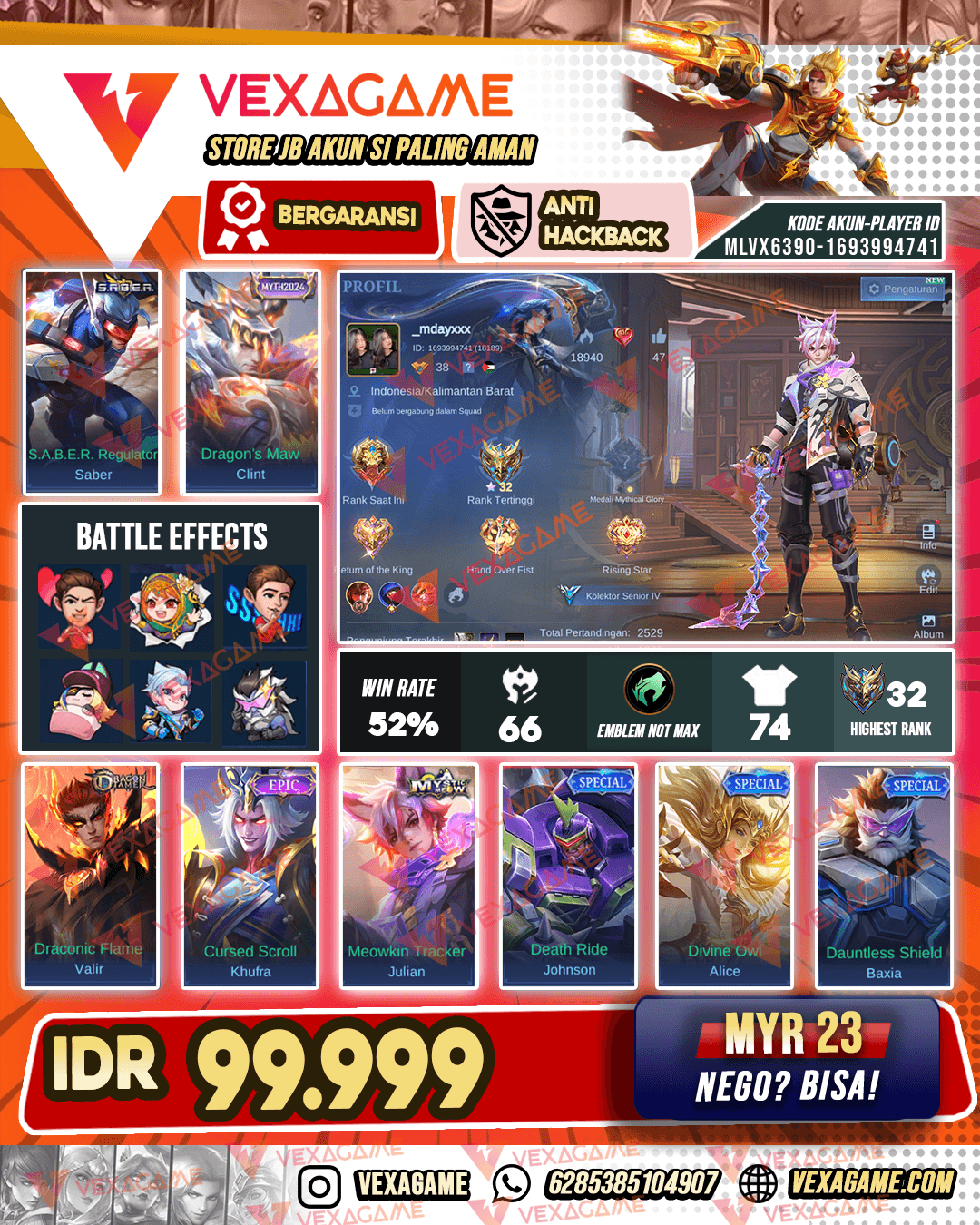 AKUN MURAH