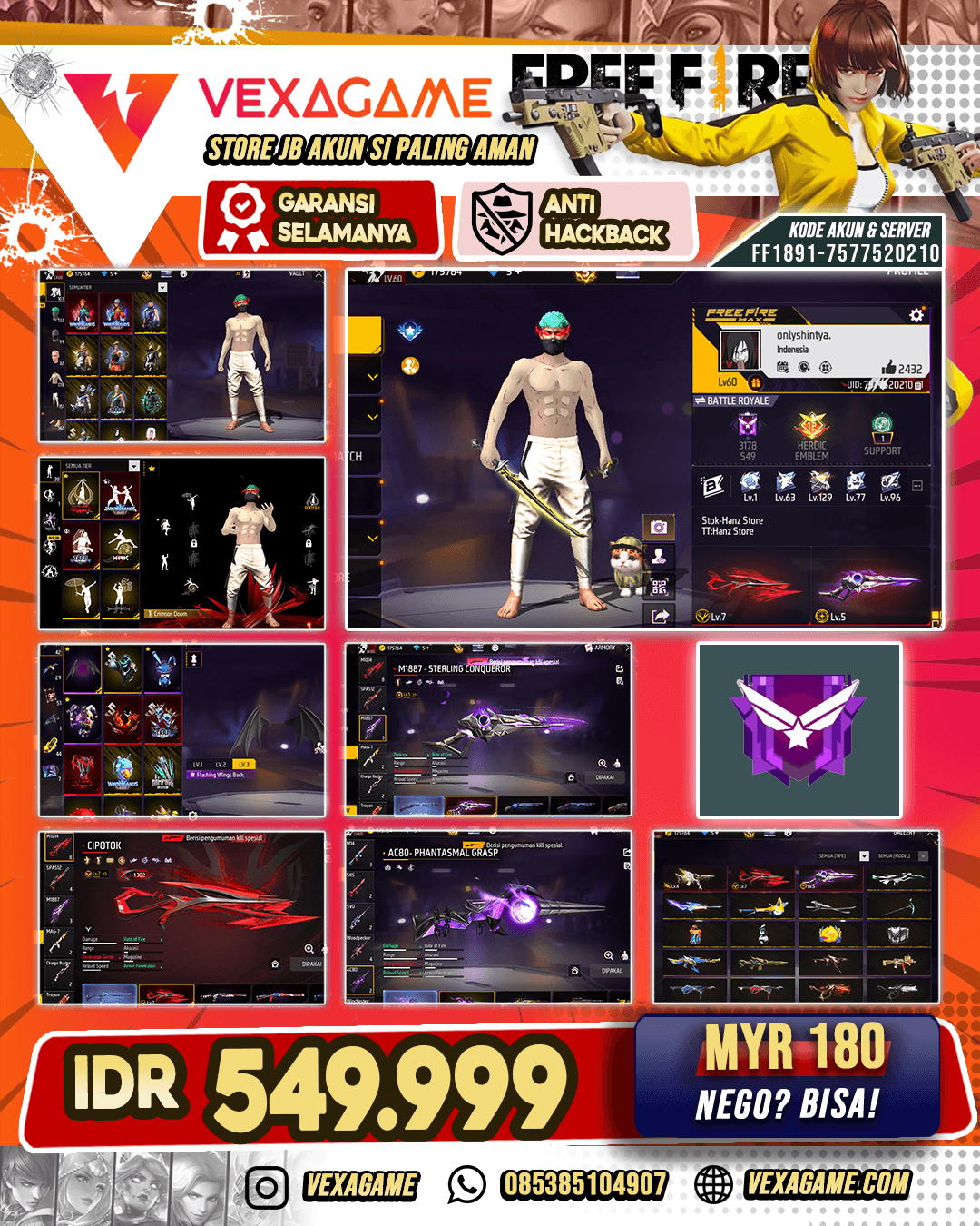 SG Scorpio Shattered Lv 7 | SG Sterling Conqueror Lv 5