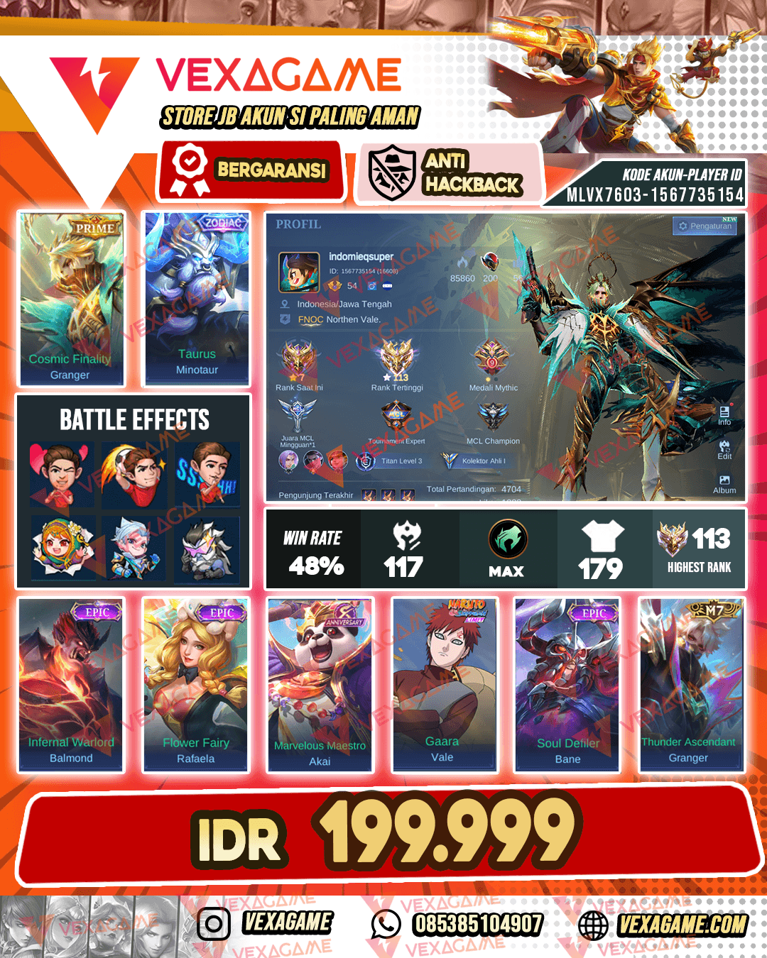 Granger Prime | Mino Zodiac | Emblem MAX