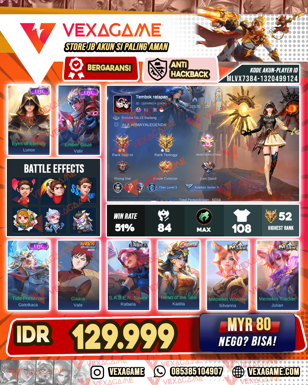 Lunox Epic | Valir Epic