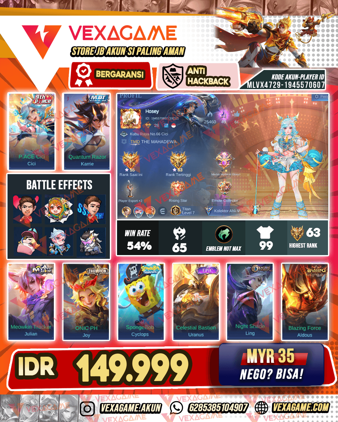 Cici P Ace | Karrie MPL
