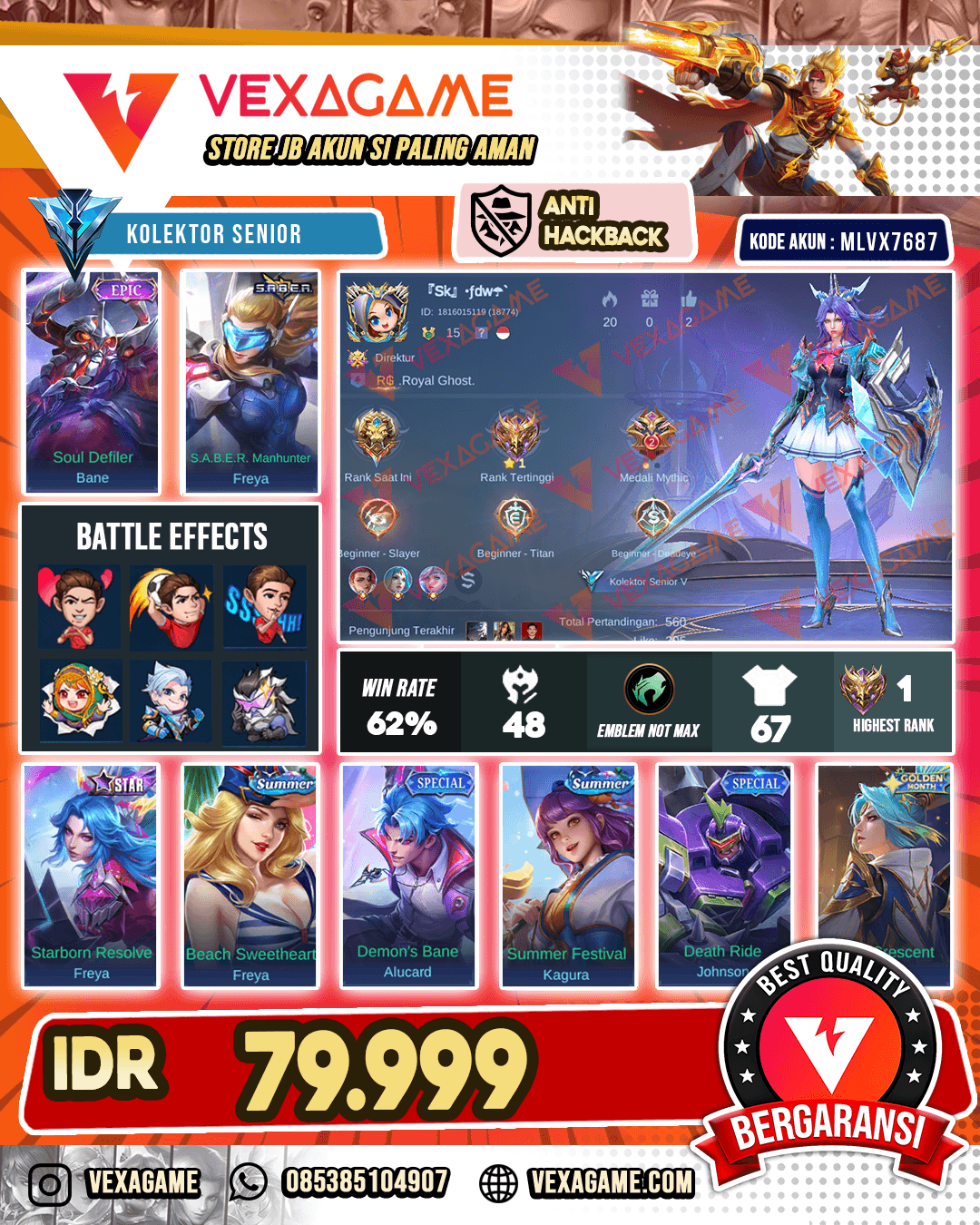 Akun Murah Harga Merakyat
