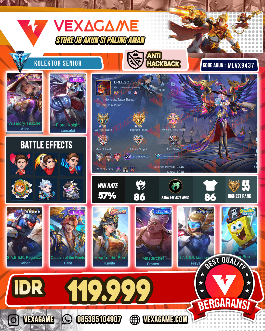 Alice Luckybox | Lancelot Epic