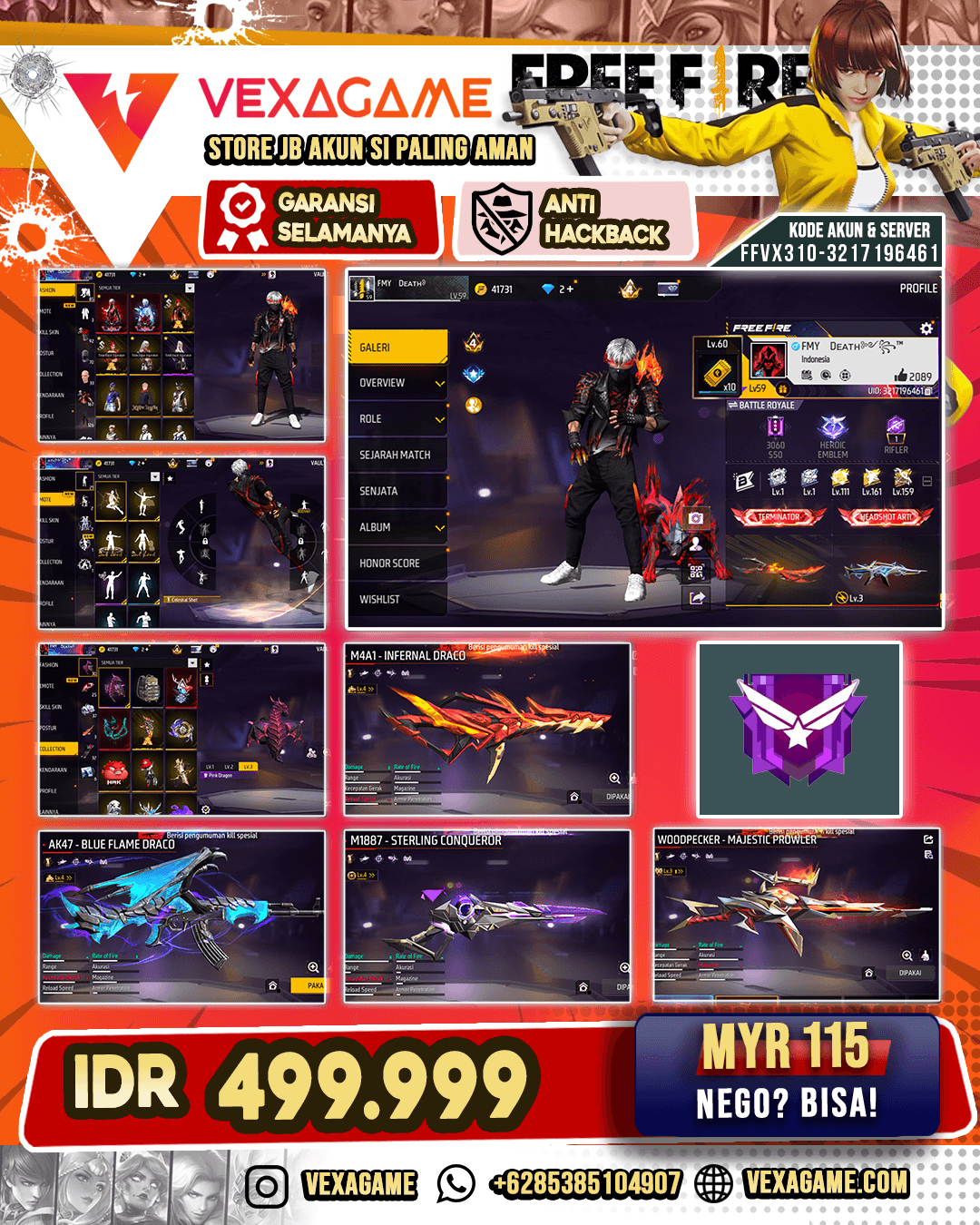 EVO 9 | Bacpack Kece | Nightmare Bundle 2 Rasa