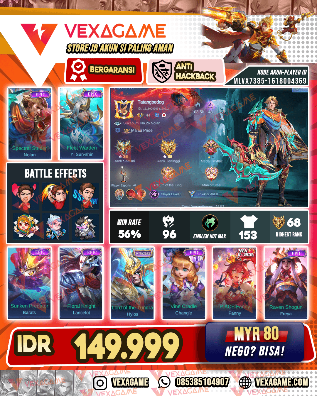 Nolan Epic | Yss Epic