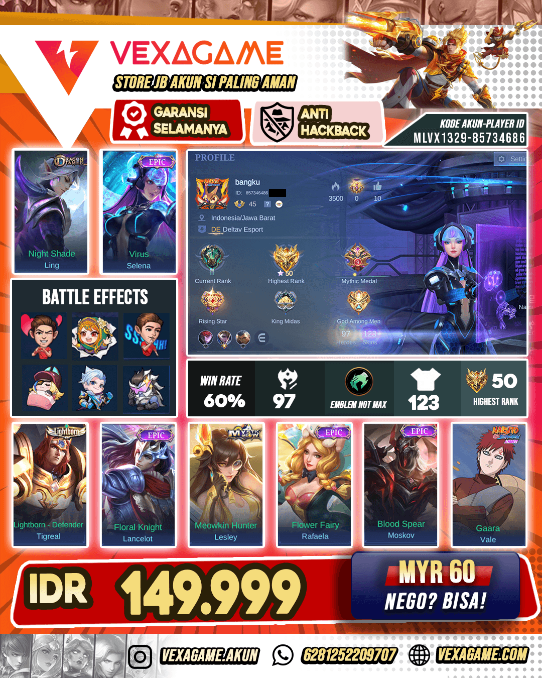 Selena Epic Limit