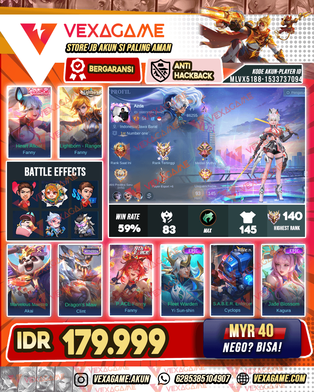 Fanny Valentine | Emblem MAX