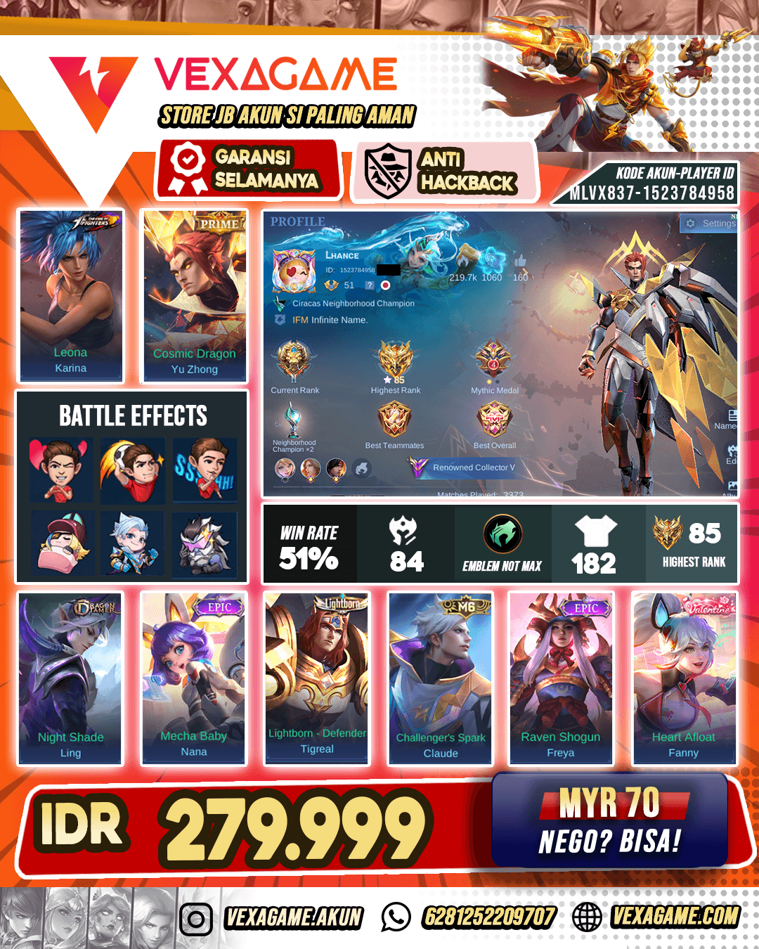Yu Zhong Prime Ex Glory